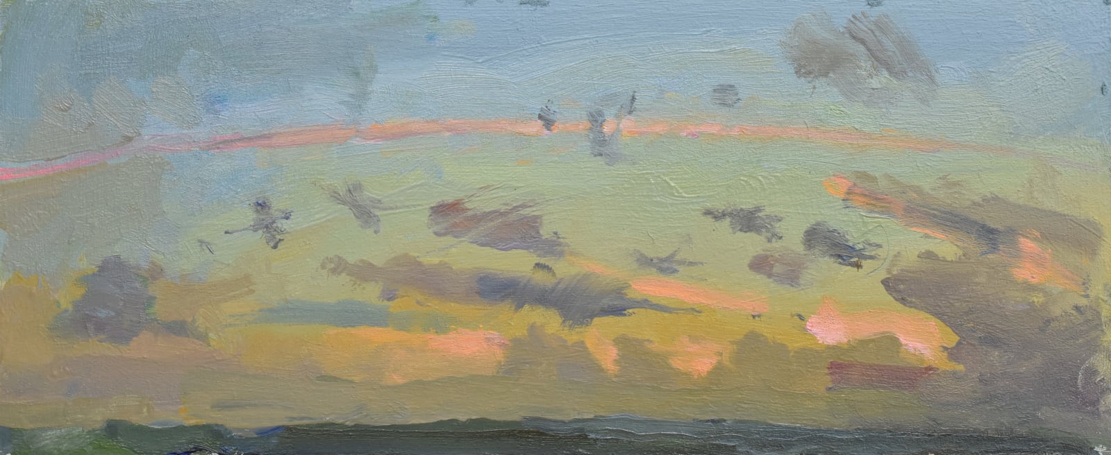 Richard Pikesley, From The Hillfort, Western Sky