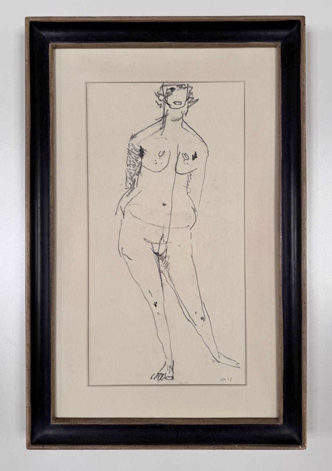 Kenneth Armitage, Standing Nude, 1952