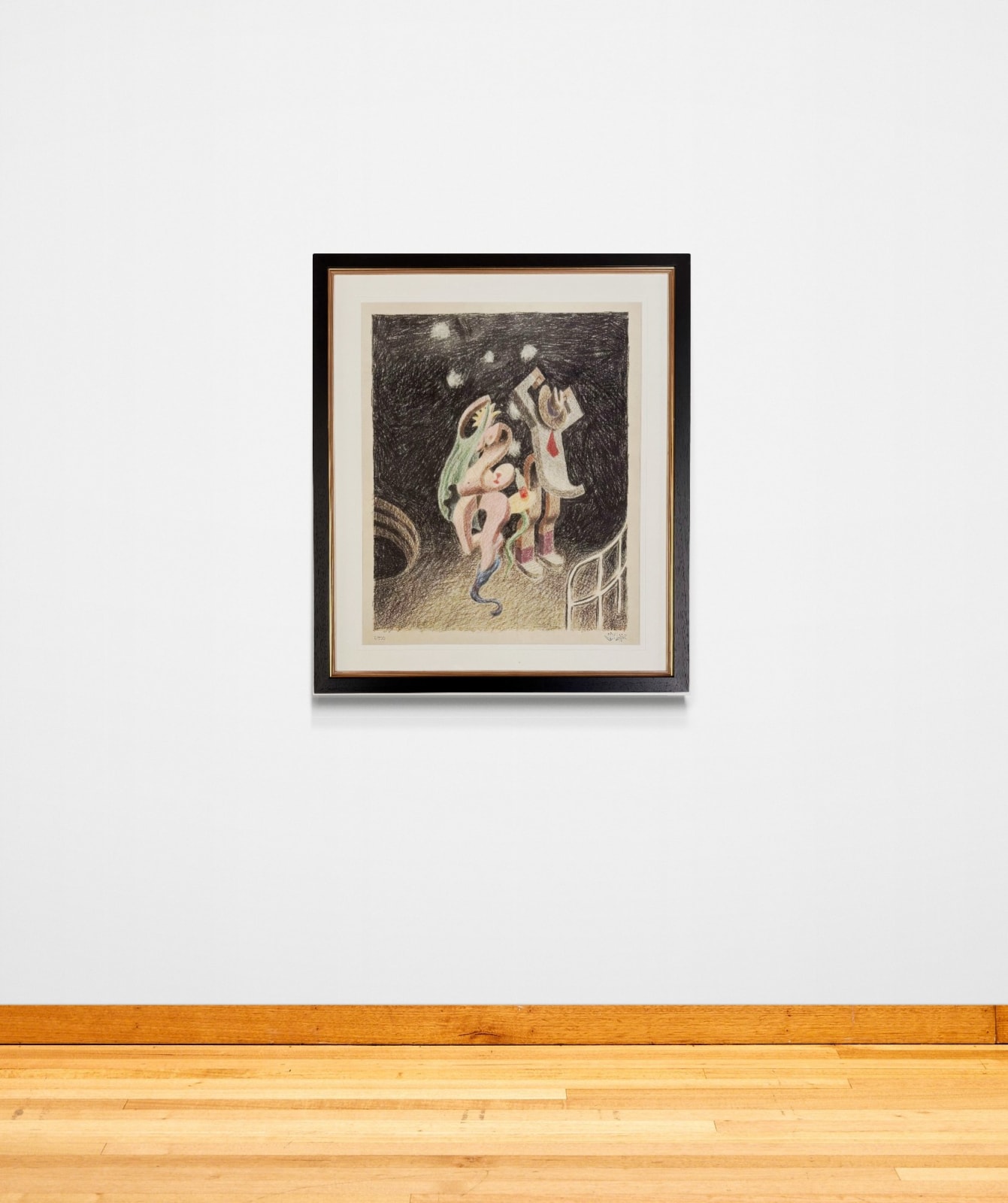 Henry Orlik, WINOS IN CENTRAL PARK NYC (Drawing) - Print