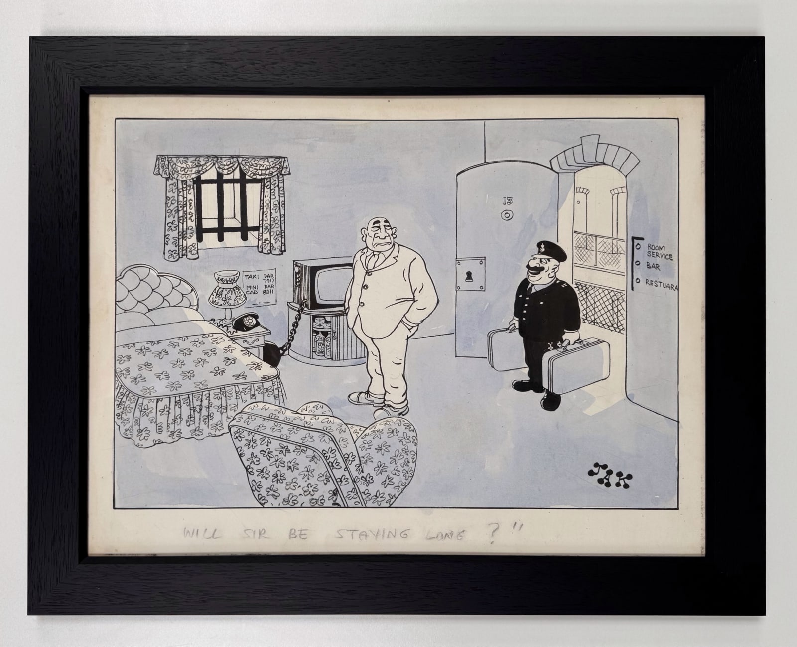 Raymond Jackson 'JAK', Will You Be Staying Long