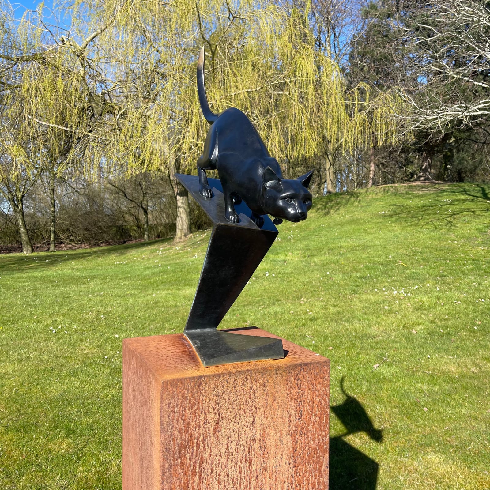 Matt Duke, Poised: Life Size Cat