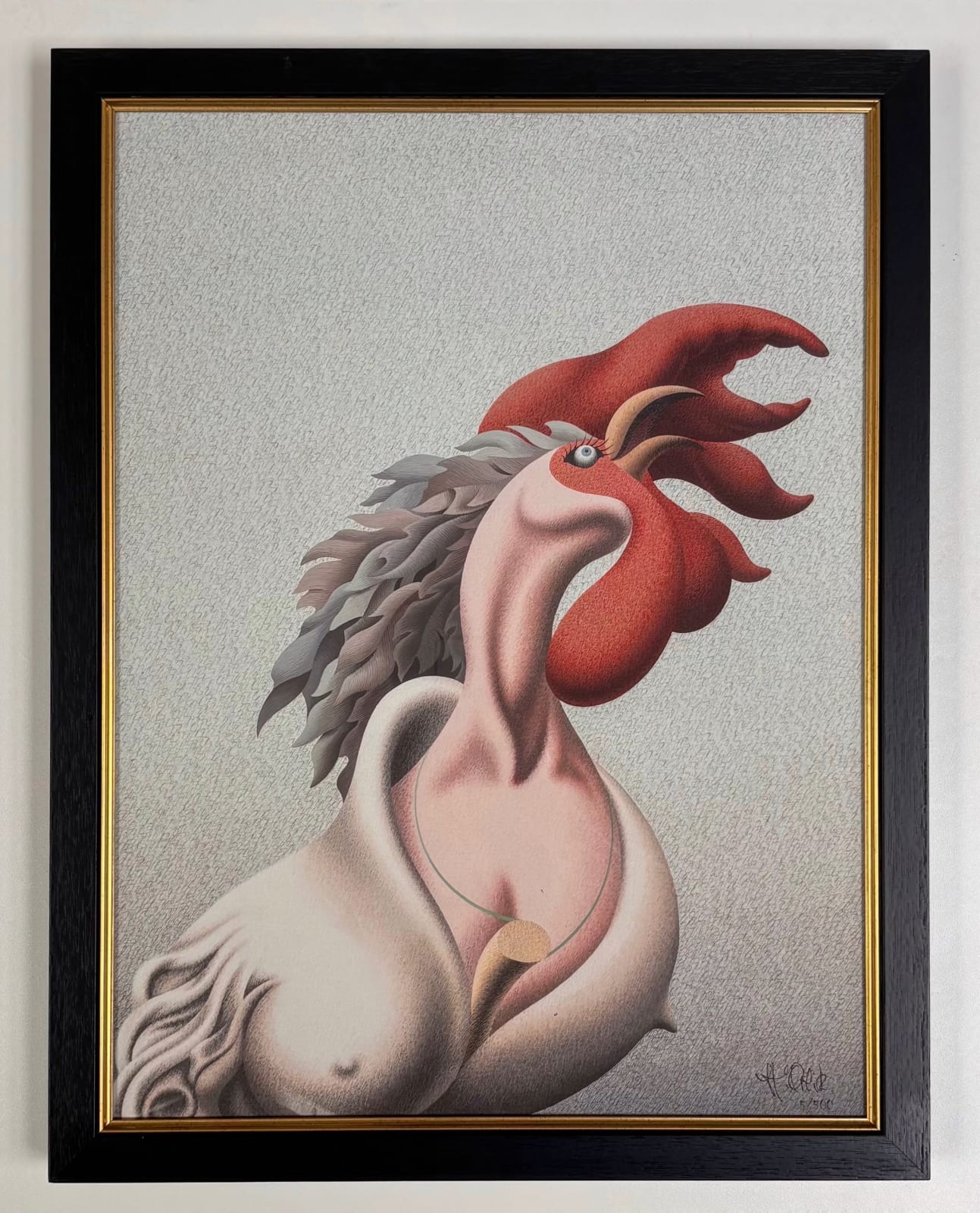 Henry Orlik, HENPECKED - Print