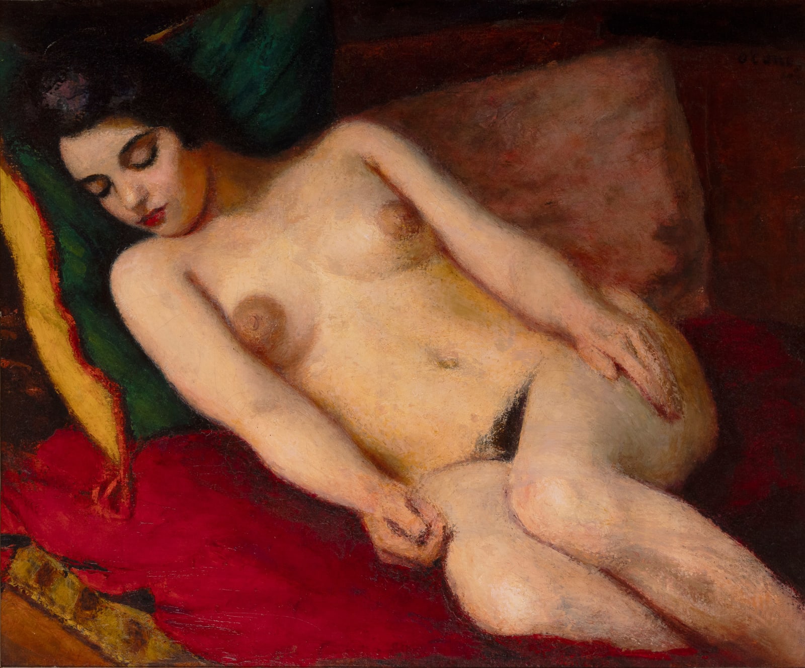 Roderic O'Conor, Reclining Nude, 1921