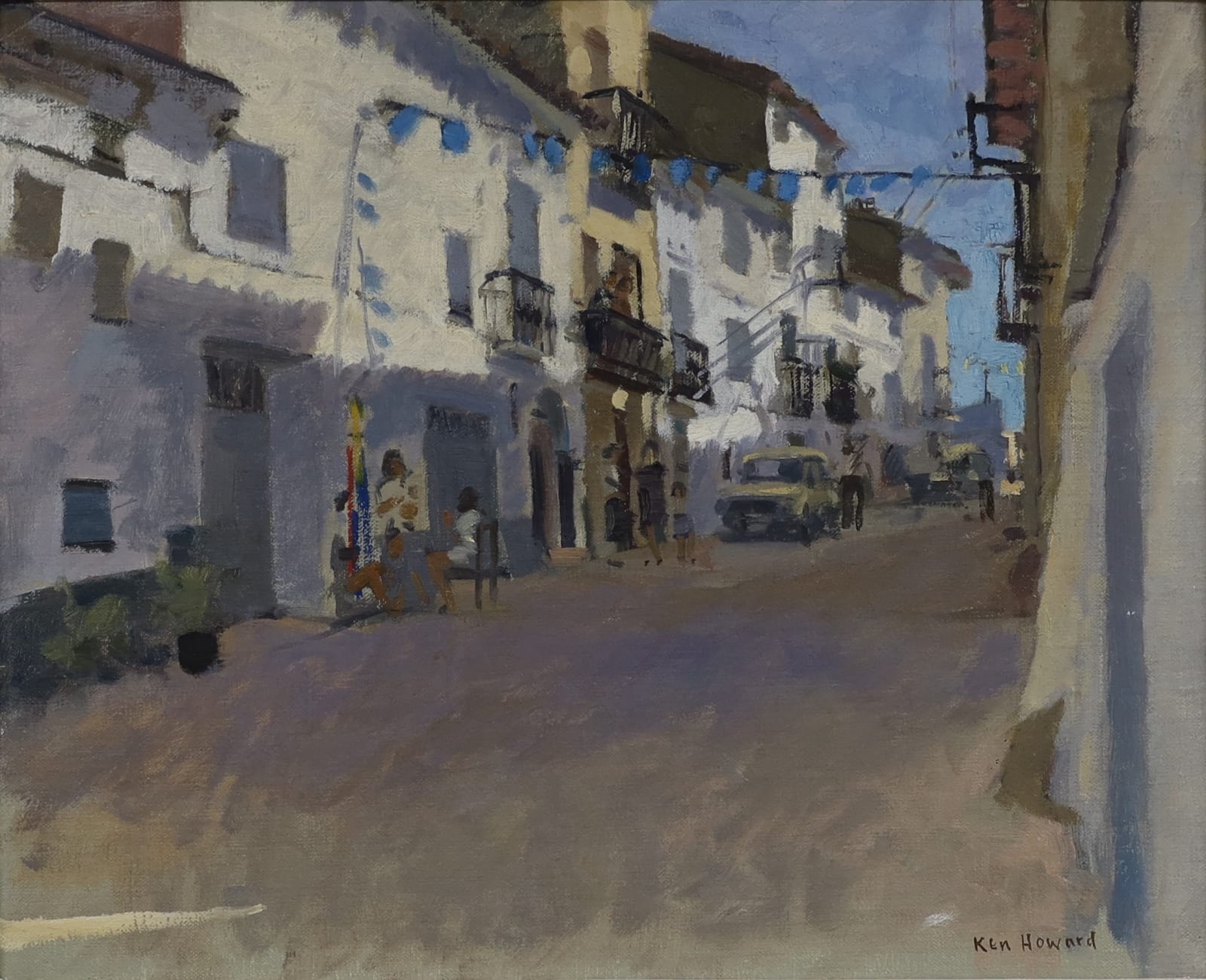 Ken Howard, O.B.E., R.A., Near Zaragoza, Spain