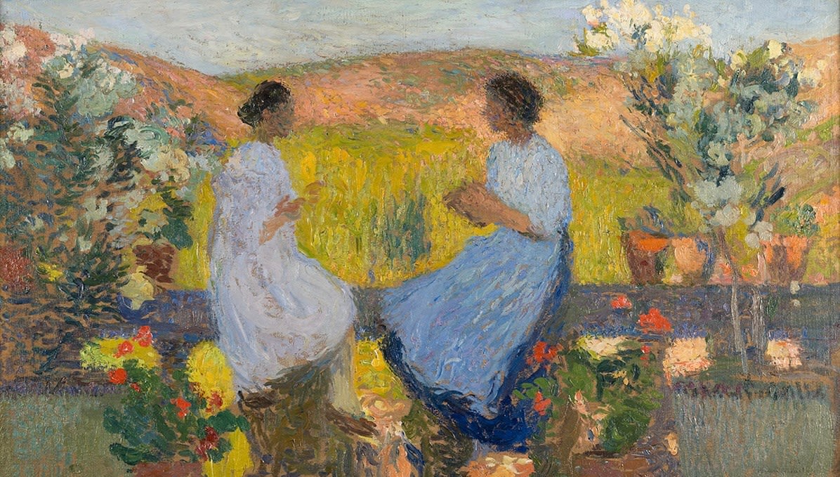 Henri Martin, La Conversation, 1912