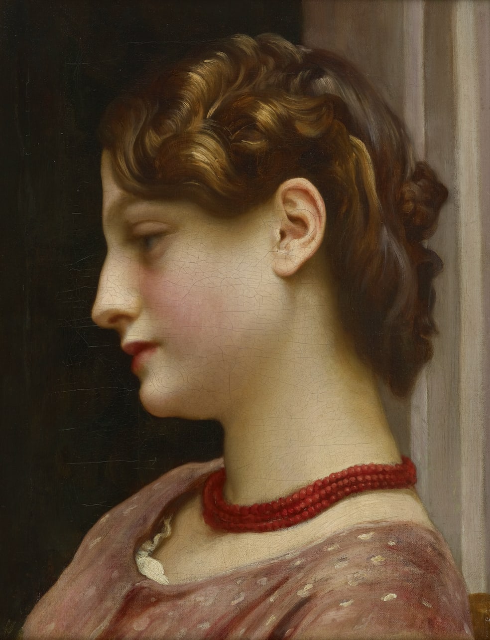 Frederic Leighton, The Coral Necklace, c. 1870s