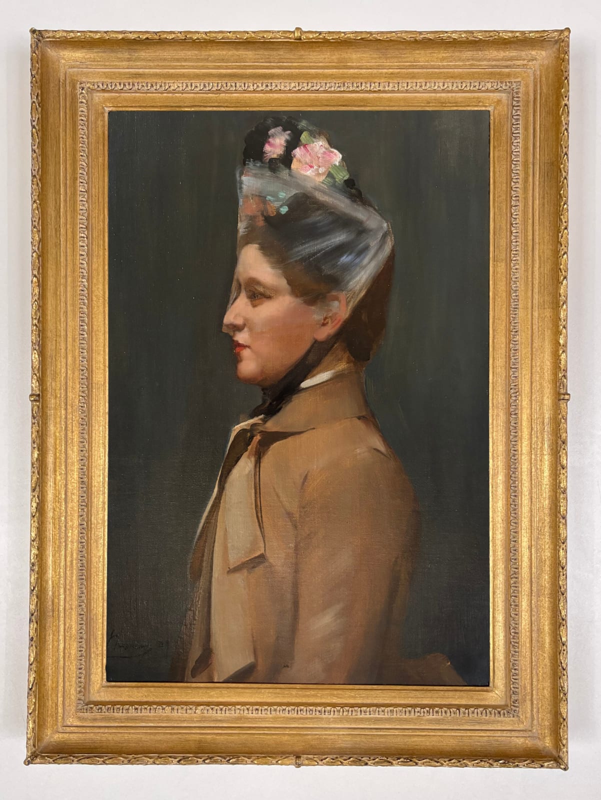 John Lavery, Miss Kate Gentles, 1889