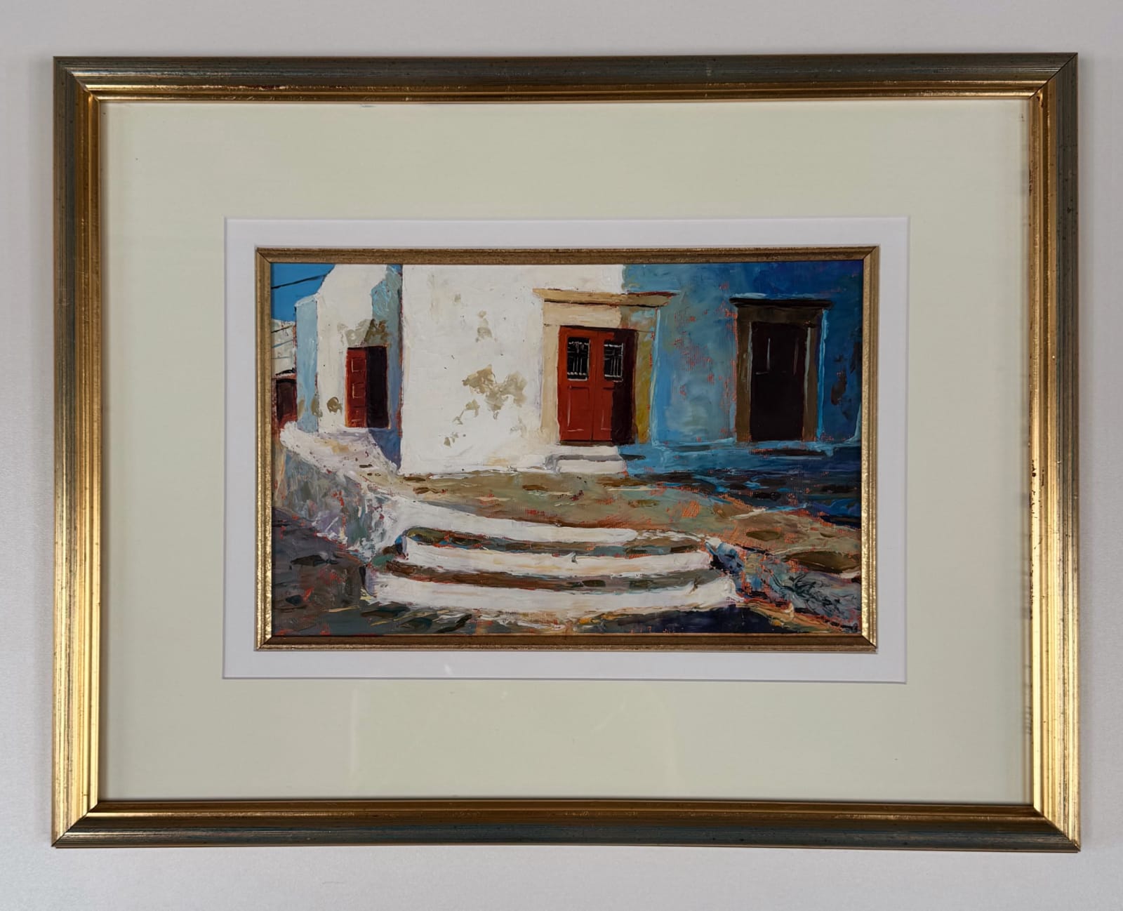 Jeremy Sanders, Red Church Door, Mykonos