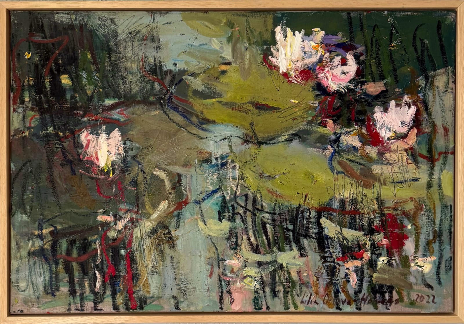Lilia Orlova-Holmes, WATER LILIES, 2022