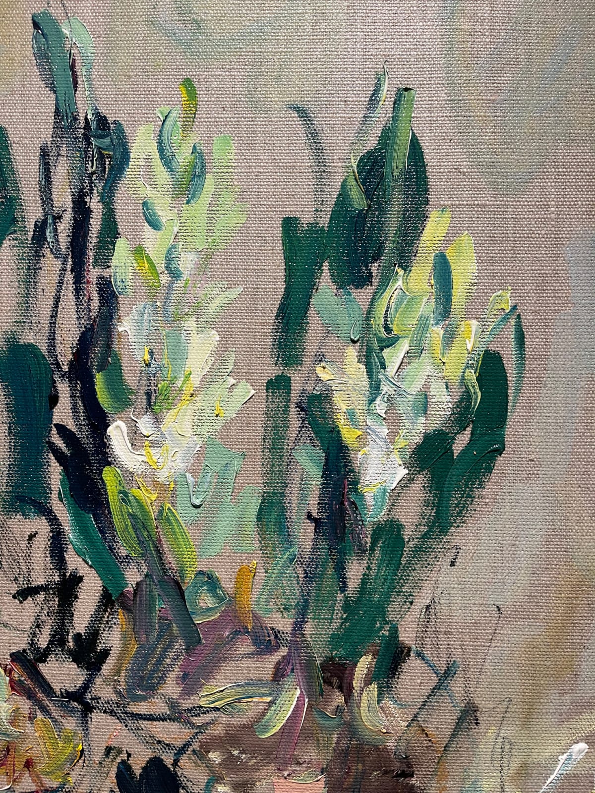 Lilia Orlova-Holmes, HYACINTH IN A BOWL, 2022