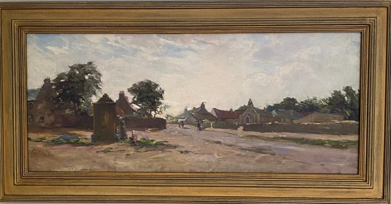 Rosie Morison, A SCOTTISH VILLAGE SCENE
