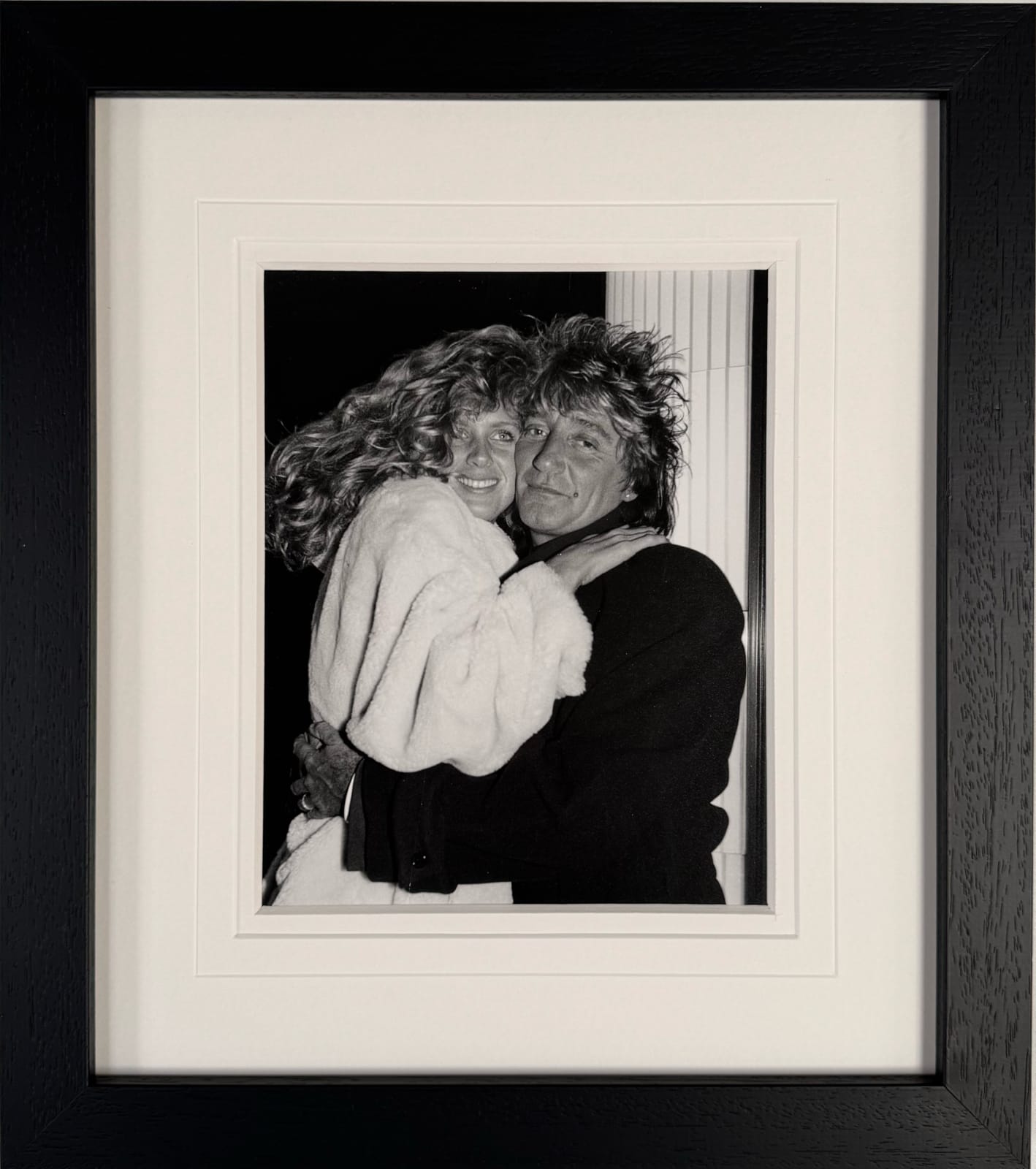 Richard Young, RACHEL HUNTER AND ROD STEWART, LANGAN'S BRASSERIE, 1980