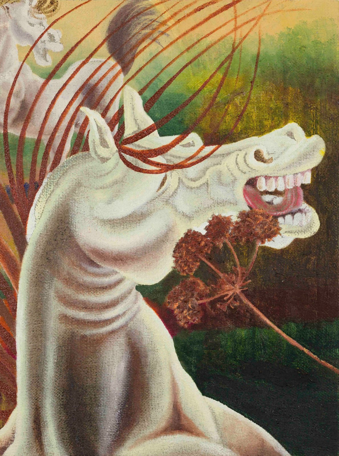 Angela Ferrari, Horse diptych no. 2. (2), 2025