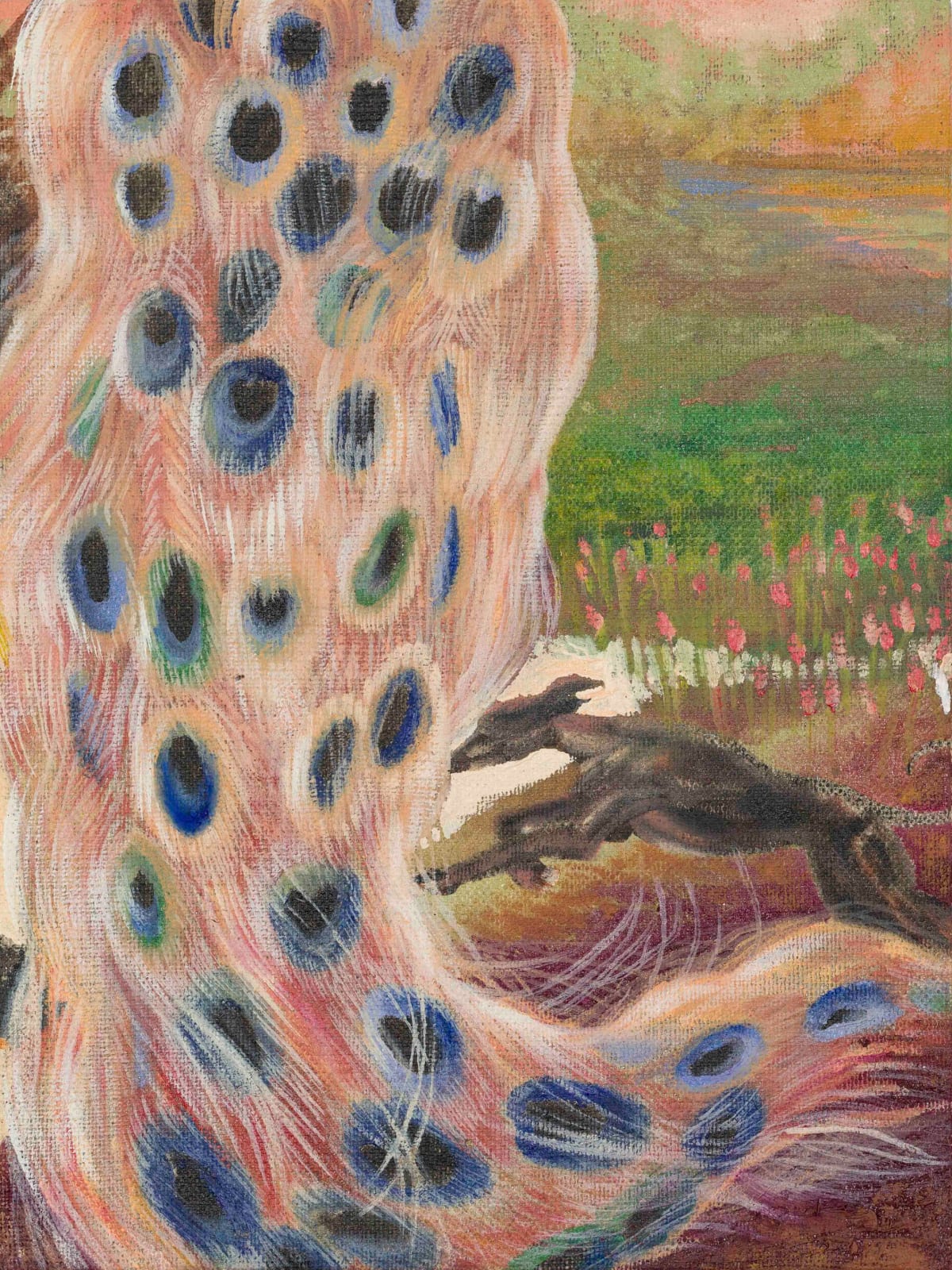 Angela Ferrari, Horse diptych no. 3 (1), 2025