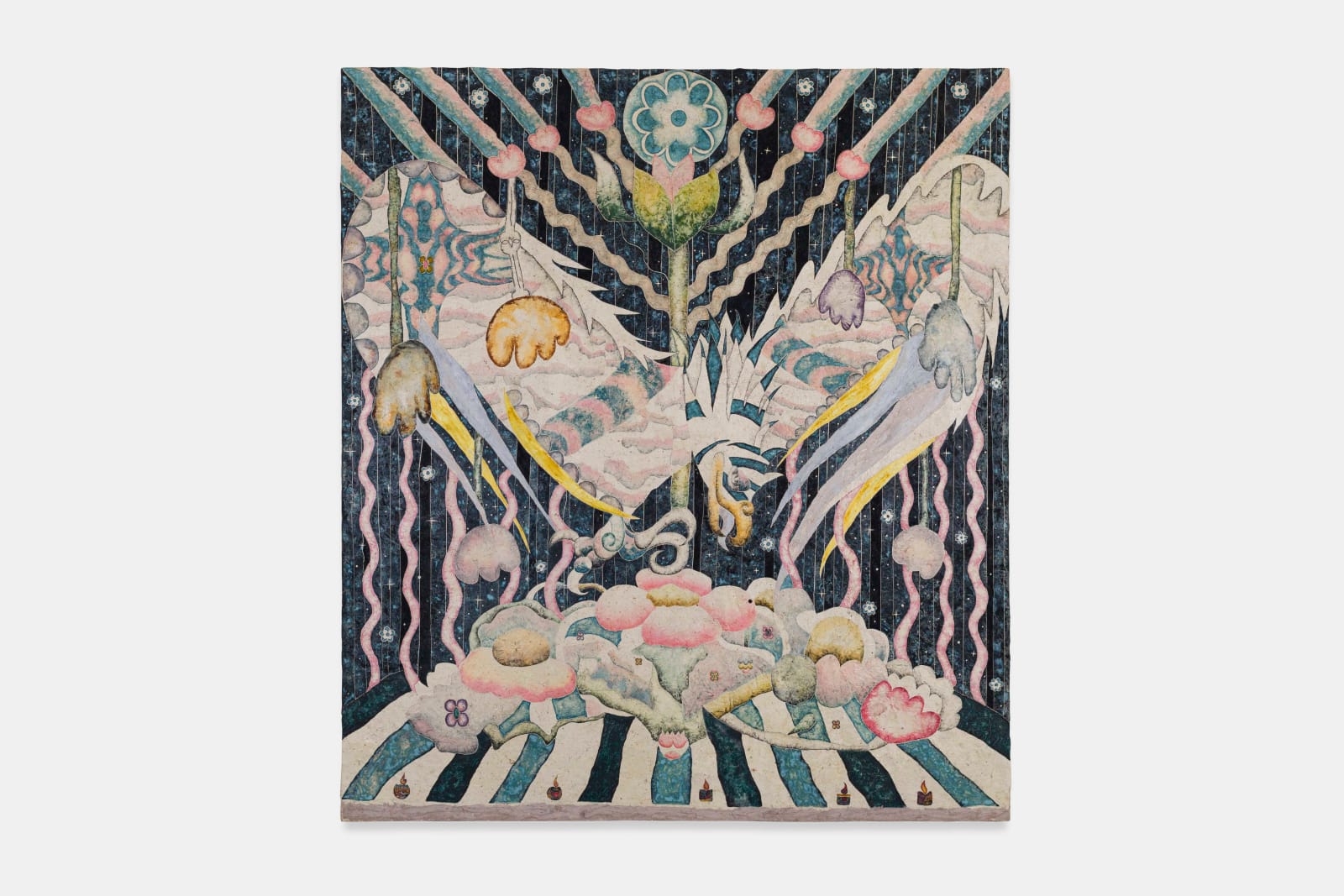 Omar Mendoza, Lluvia florida - Floral Rain, 2025