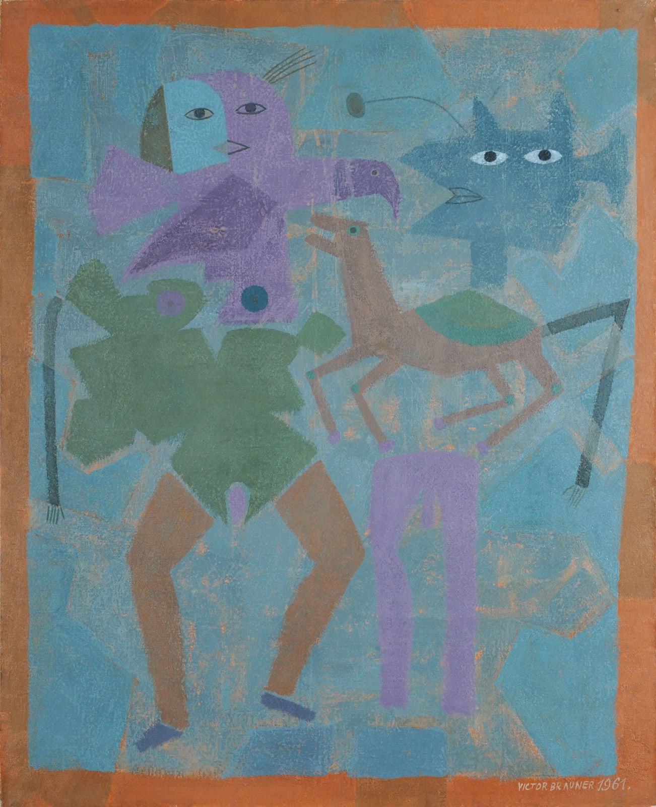 Victor Brauner, Interconnaisance, 1961