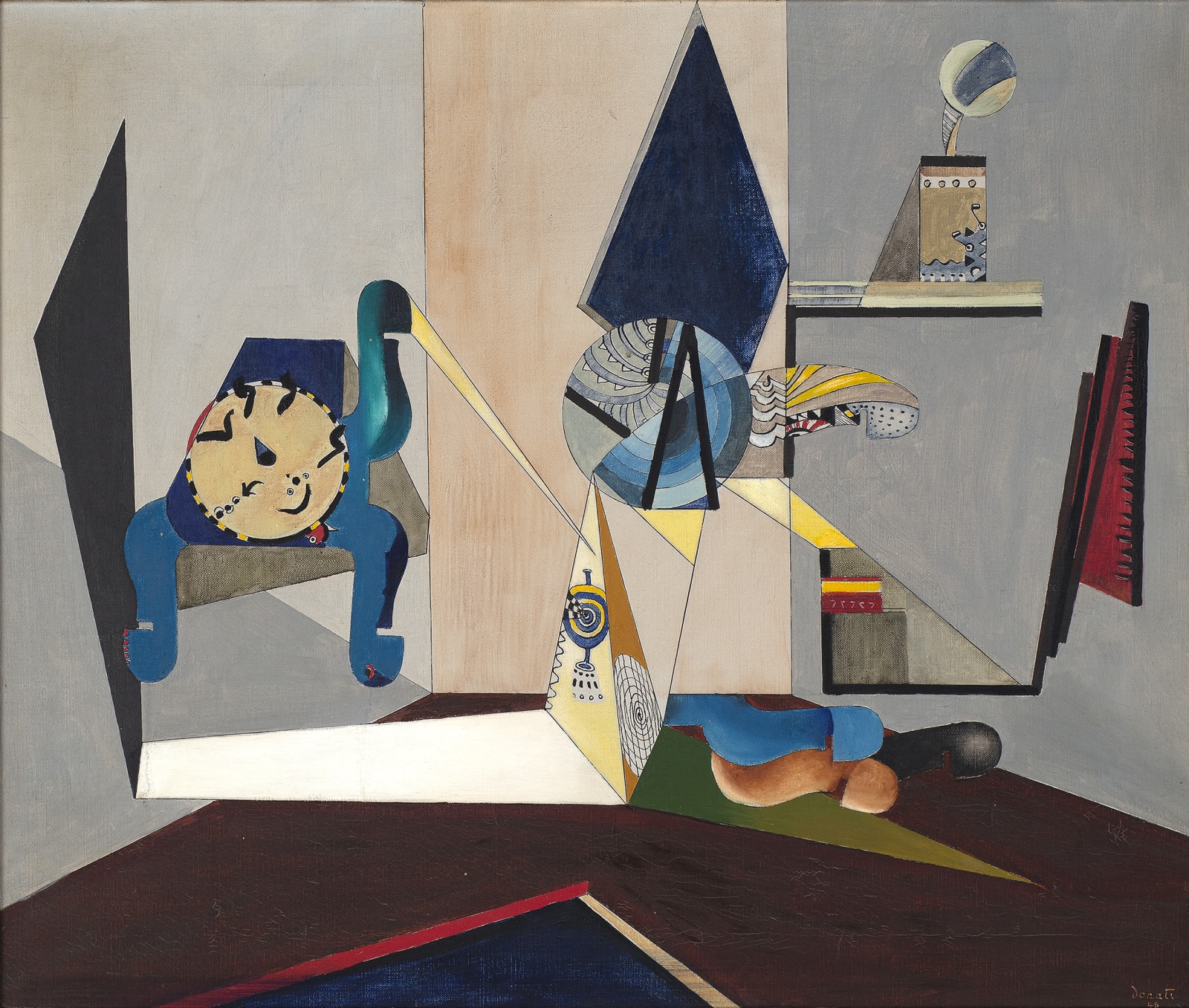 Enrico Donati, Le Manometre du saug, 1948