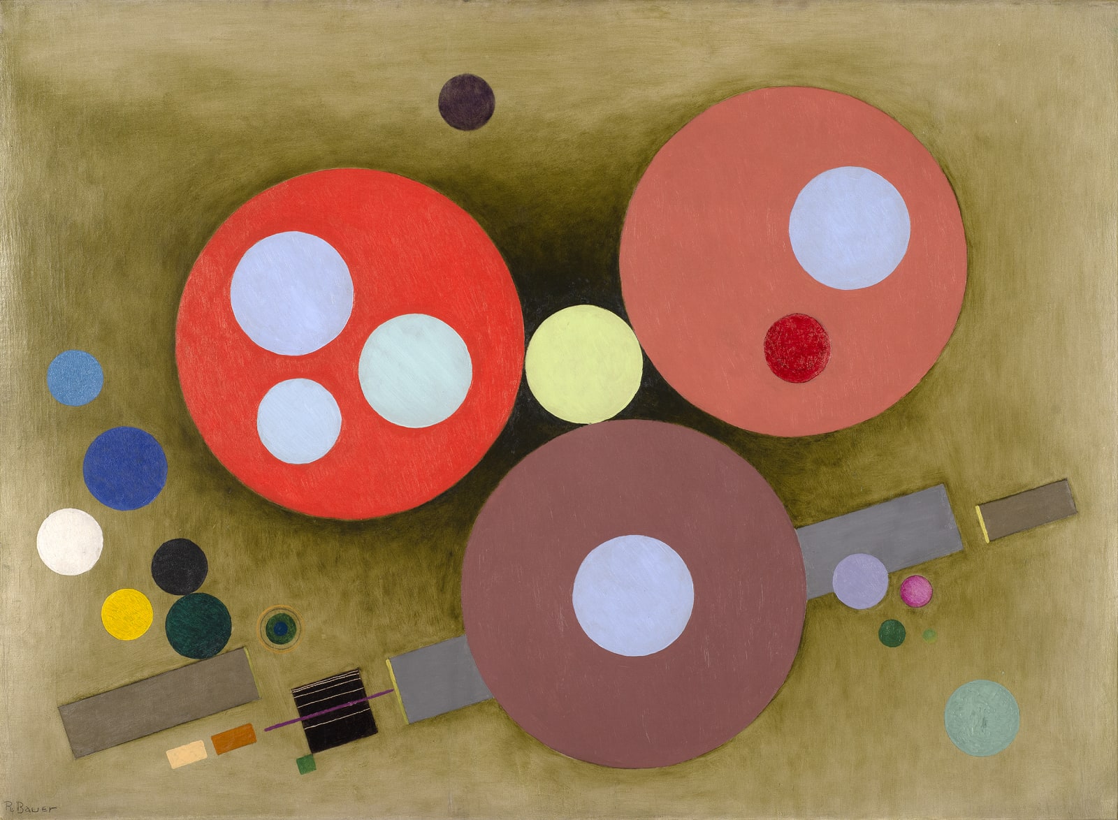 Rudolf Bauer, Larghetto, 1938