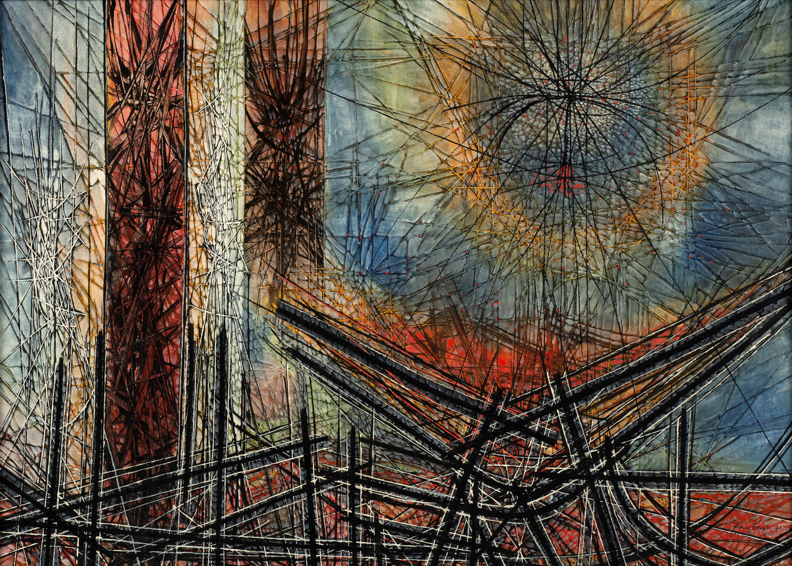 Jimmy Ernst, Due East, 1961
