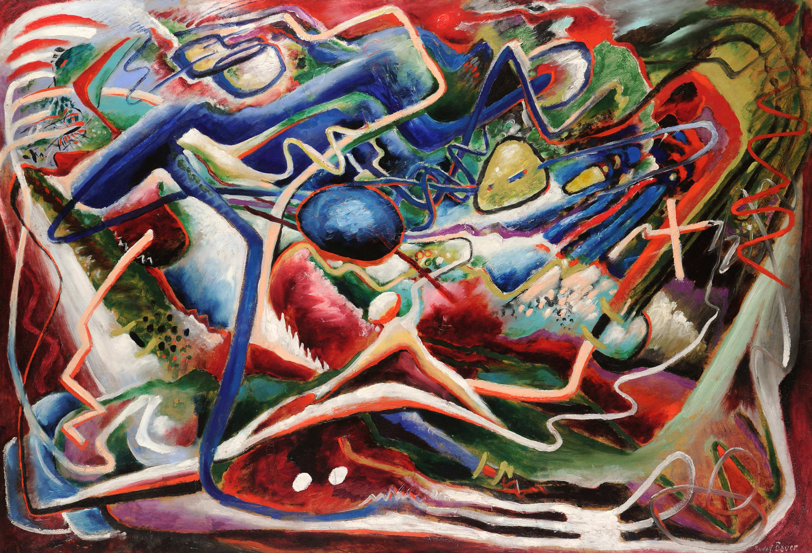 Rudolf Bauer, Vivace 6, 1918