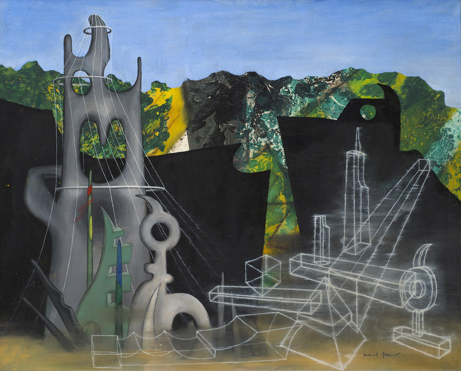 Marcel Jean, L'ile de fer, 1970