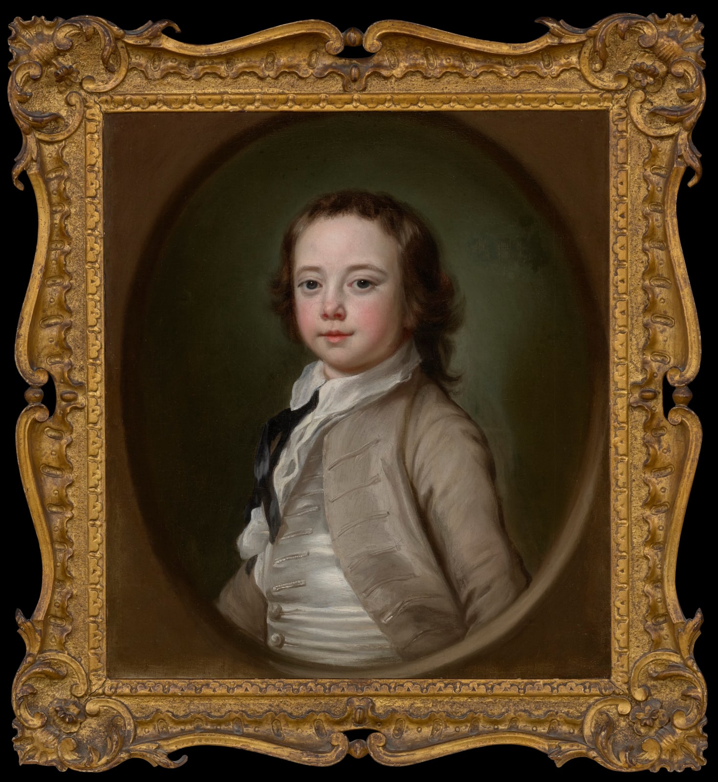 George Knapton (1698 - 1778), A pair of Unknown English Siblings, Painted circa 1745 - 1750