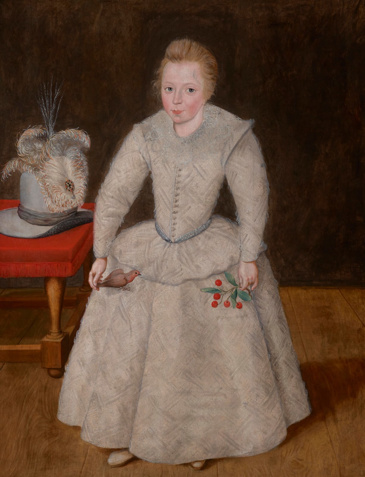 Robert Peake (c.1551 – 1619), An unknown noble boy, possibly a member of the Harlakenden family, Painted circa 1605