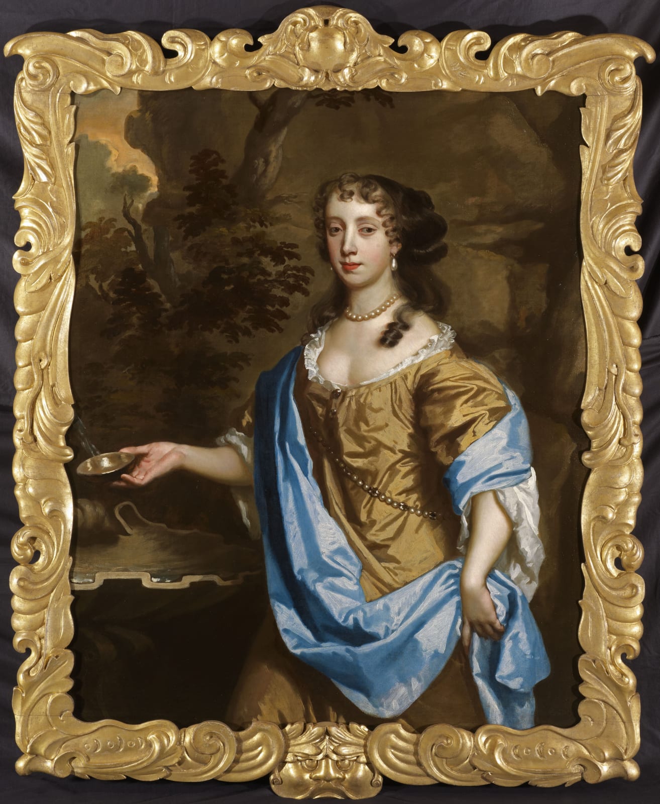 Sir Peter Lely (1618 – 1680), An Unknown Noblewoman, possibly Lady Frances Savile (c. 1658 - 1695), later Lady Brudenell, Painted circa 1660 - 1665
