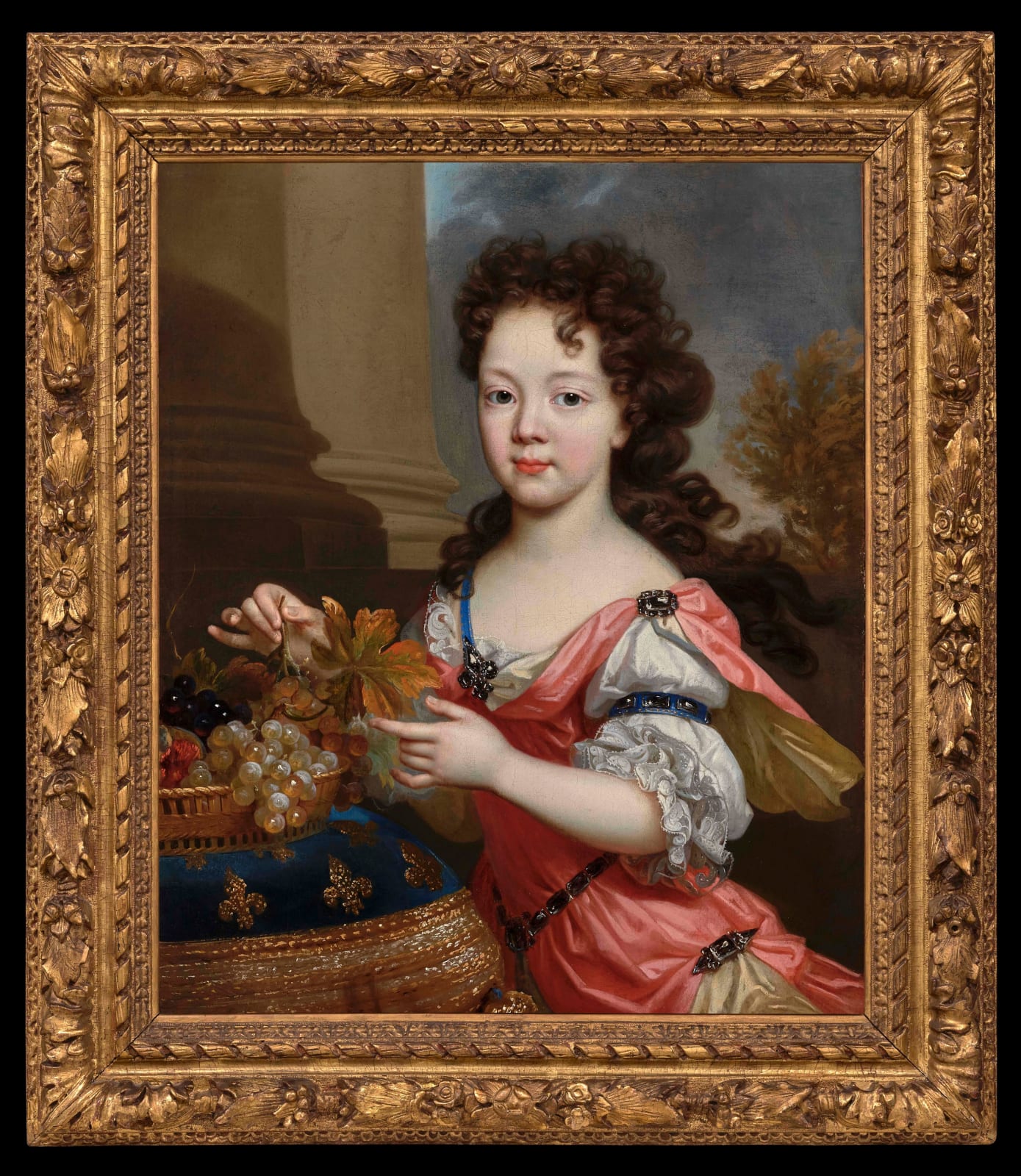 Nicolas de Largillierre (1656 - 1746), Élisabeth-Charlotte d'Orléans, Mademoiselle de Chartres, Painted circa 1680s