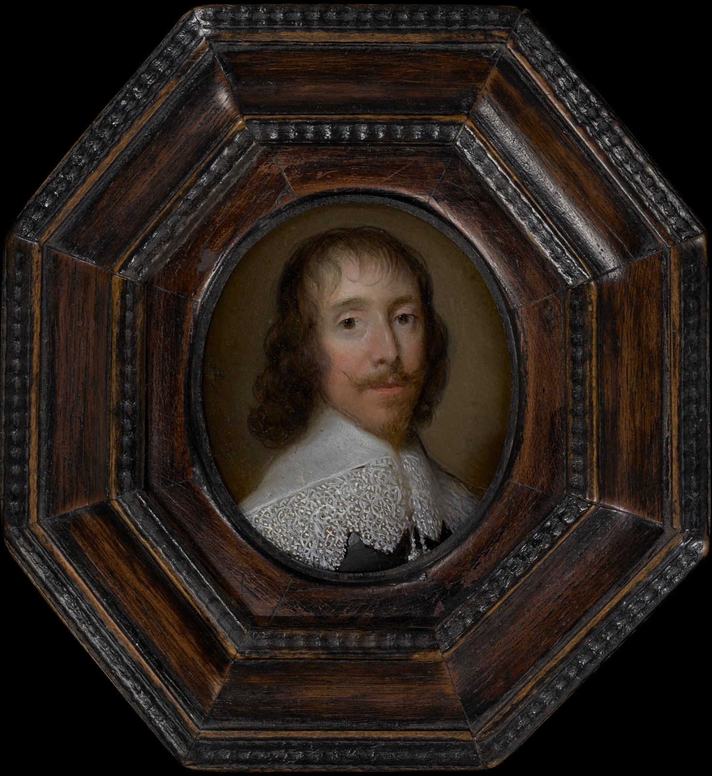 Cornelius Johnson (1593 – 1661), An unknown English courtier, Painted circa 1635