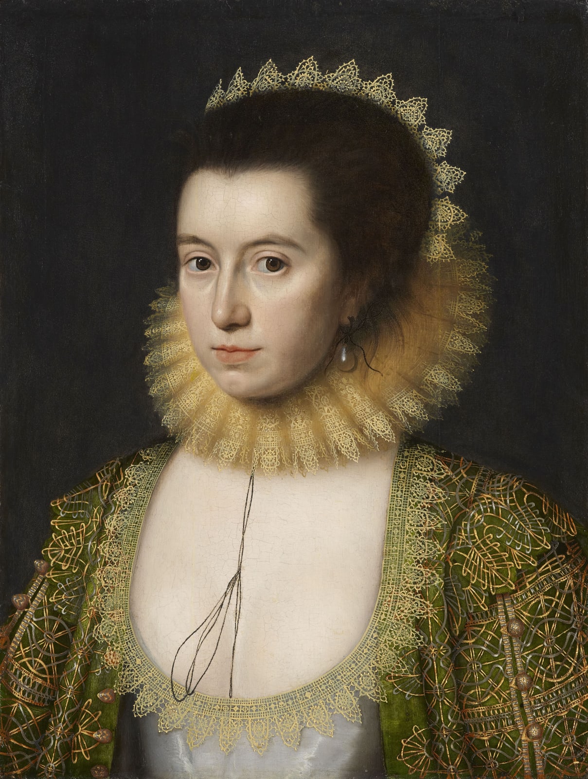 William Larkin (c.1585 - 1619), Anne Clifford, Countess of Dorset (1590 - 1676), Painted summer of 1618