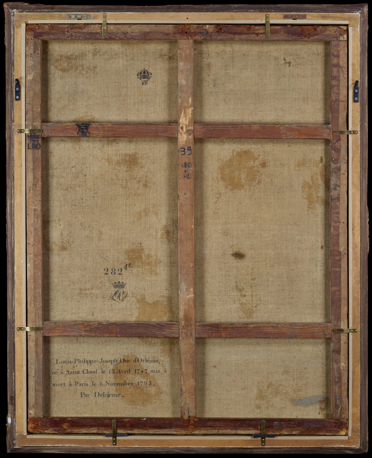 Pierre Delorme (c.1716 – 1776), after Louis Tocqué (1696 – 1772), Louis-Philippe-Joseph II (1747 - 1793), as duke of Chartres, later duke of Orléans, and latterly known as ‘Philippe Égalité’, Probably painted at the château of Saint-Cloud circa 1755 – 1758