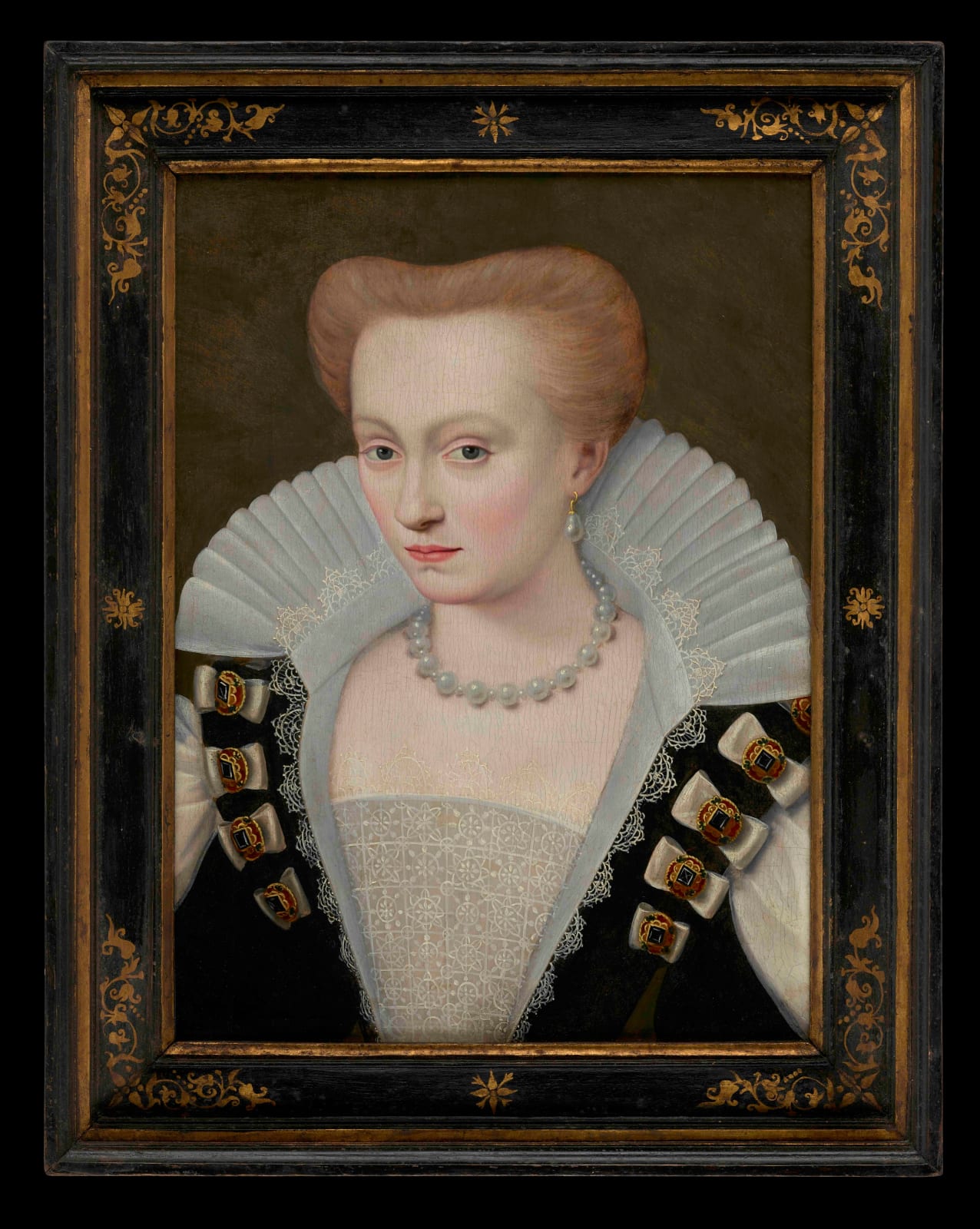 French school, circa 1580 - 1585, Louise de Lorraine (1553 – 1601), Queen of France, 1580 - 1585