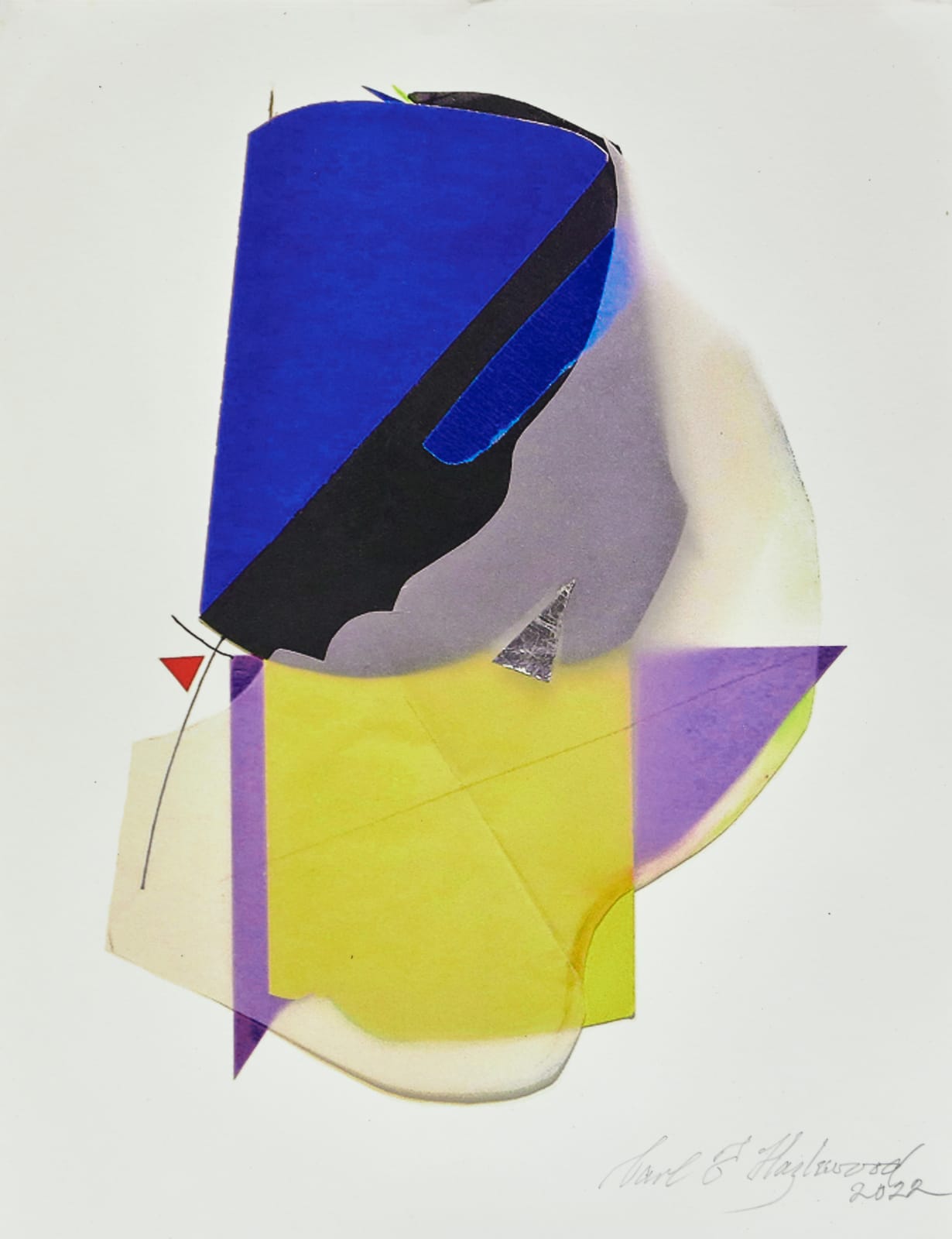 Carl E. Hazlewood, Blue Hat BlackHead Prince, 2022