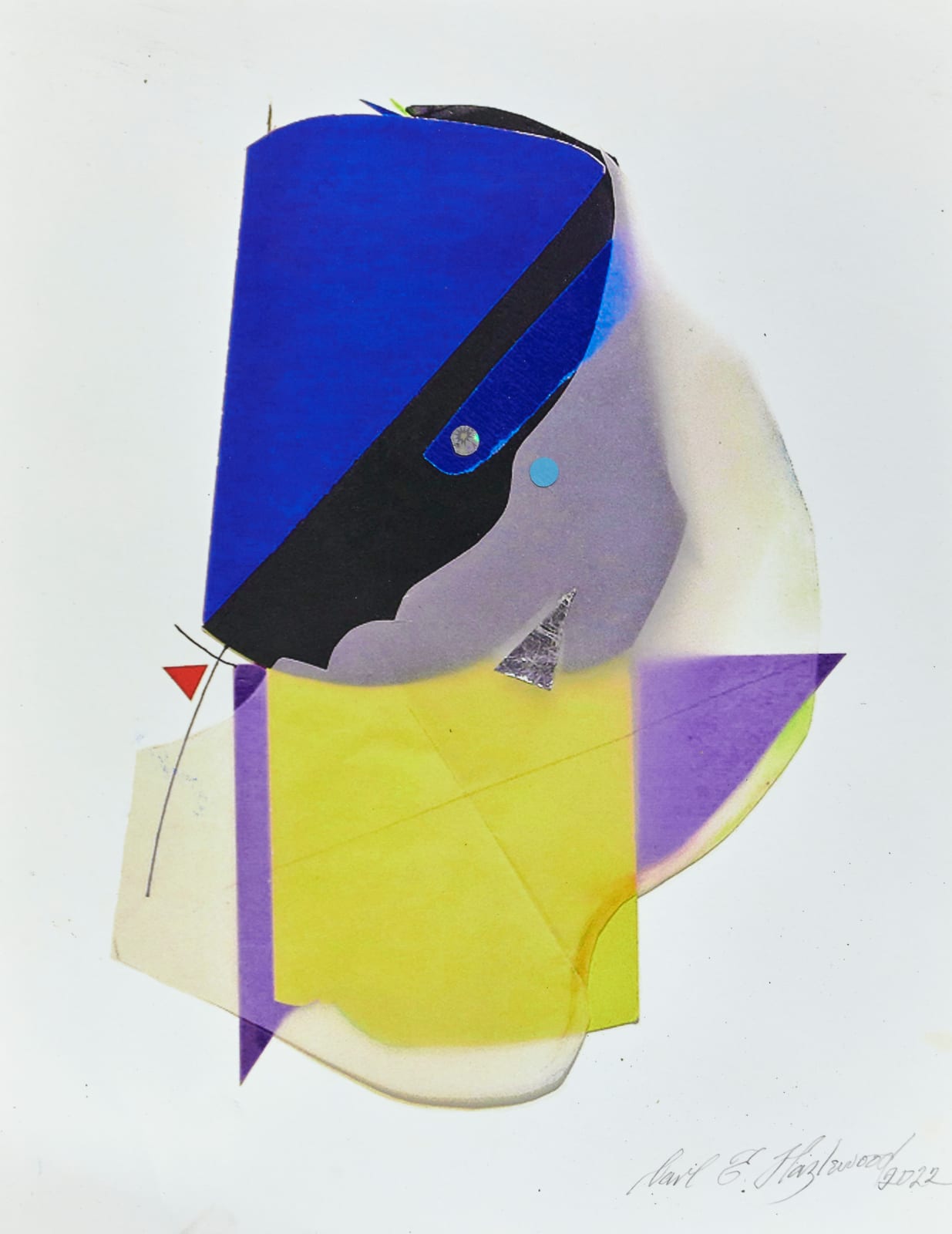 Carl E. Hazlewood, Blue Hat BlackHead Prince, 2022