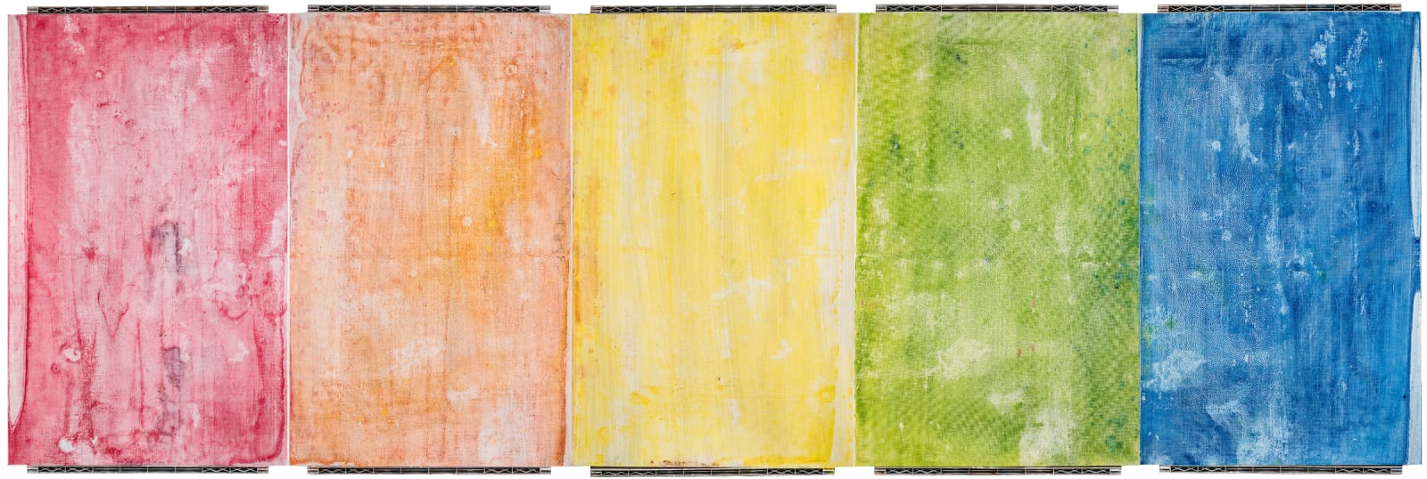 King David, Rainbow Screen Painting, 2024