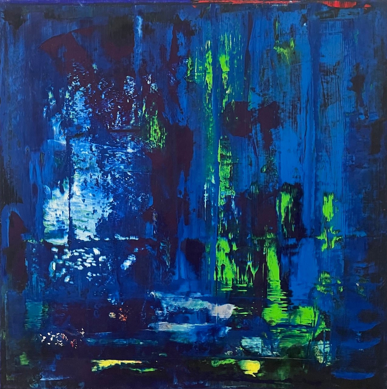 Antonio Carreño, Blue Night, 2017