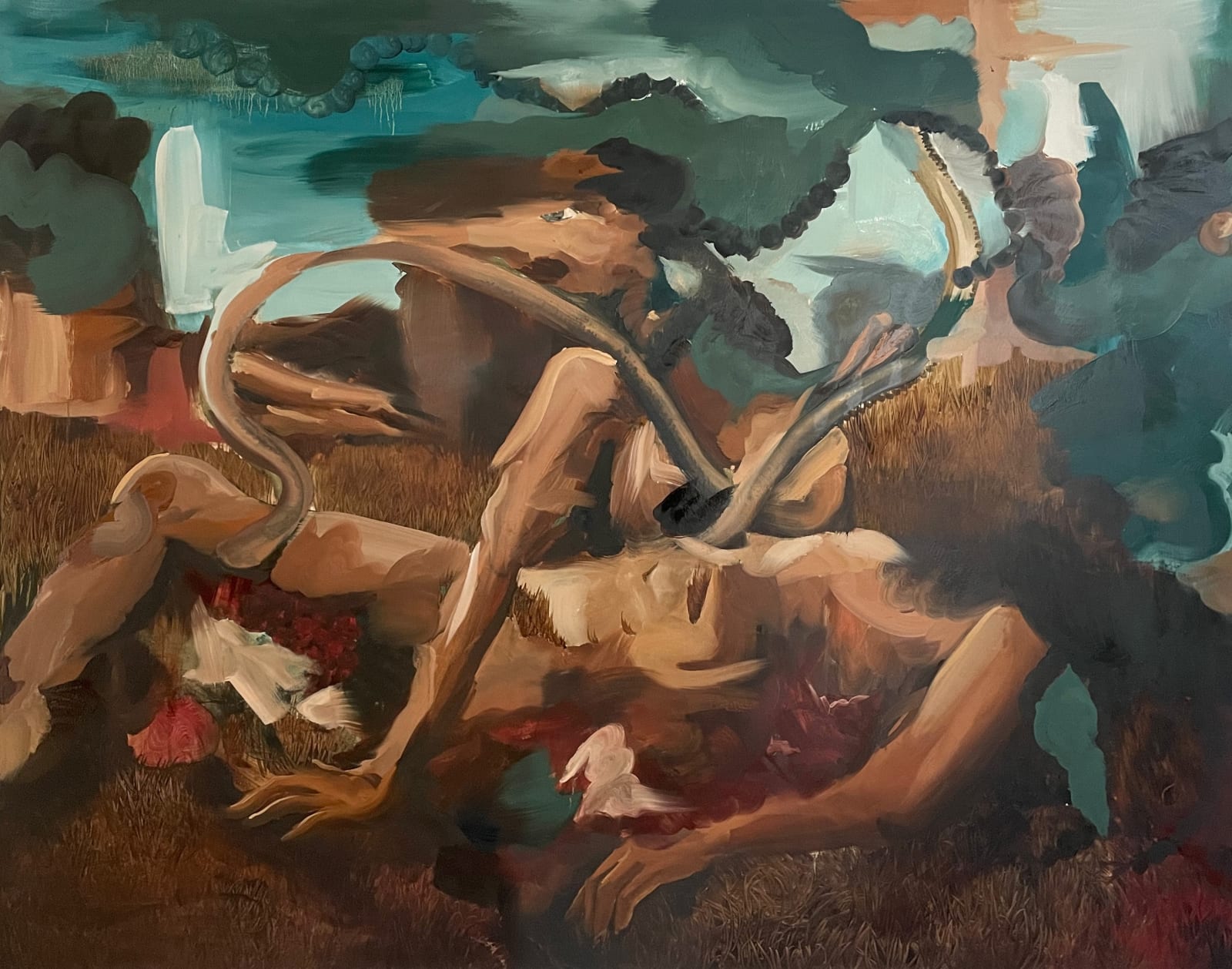 Debra Cartwright, Two Snakes, 2023