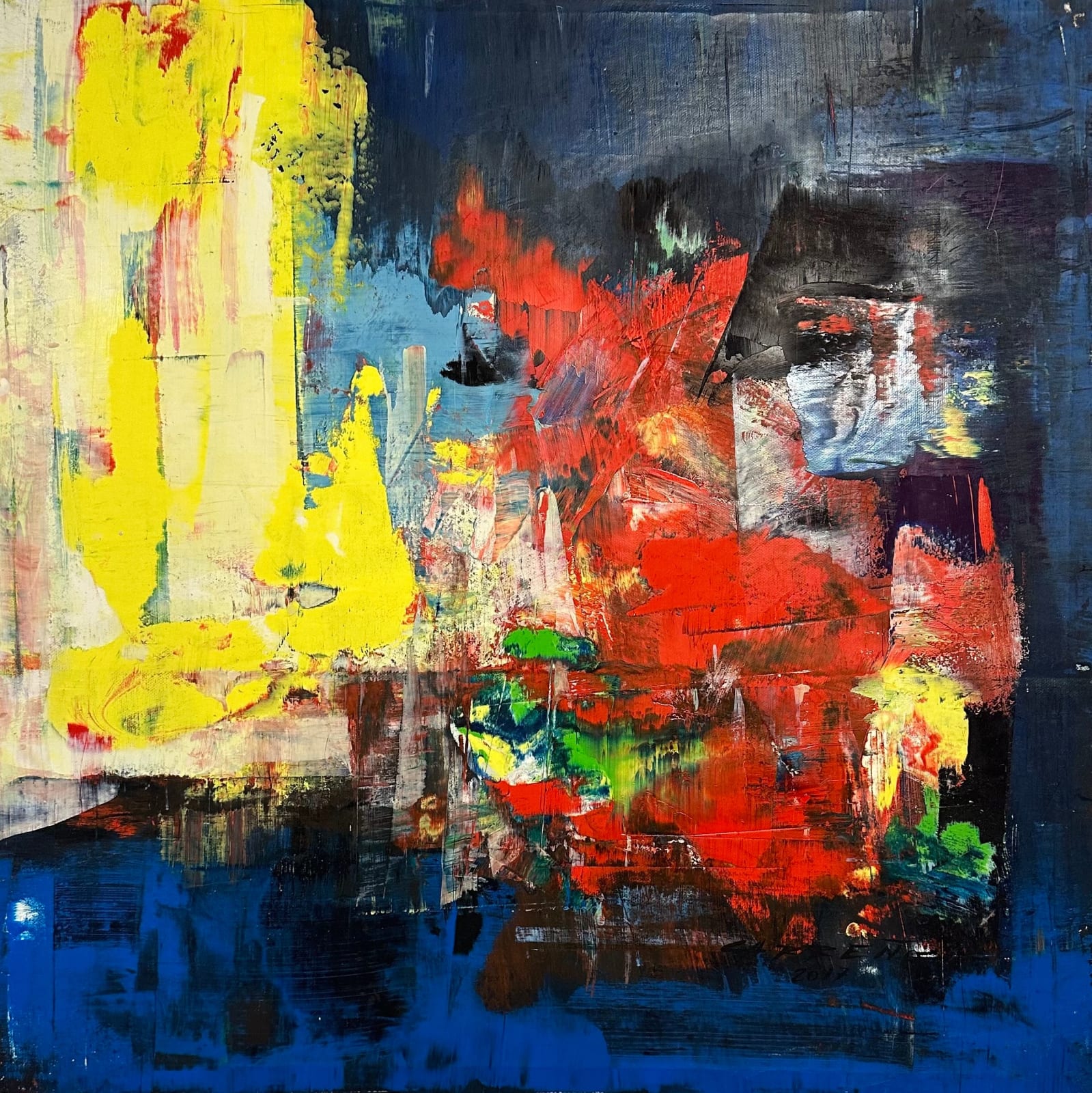 Antonio Carreño, Allegorical Night, 2017