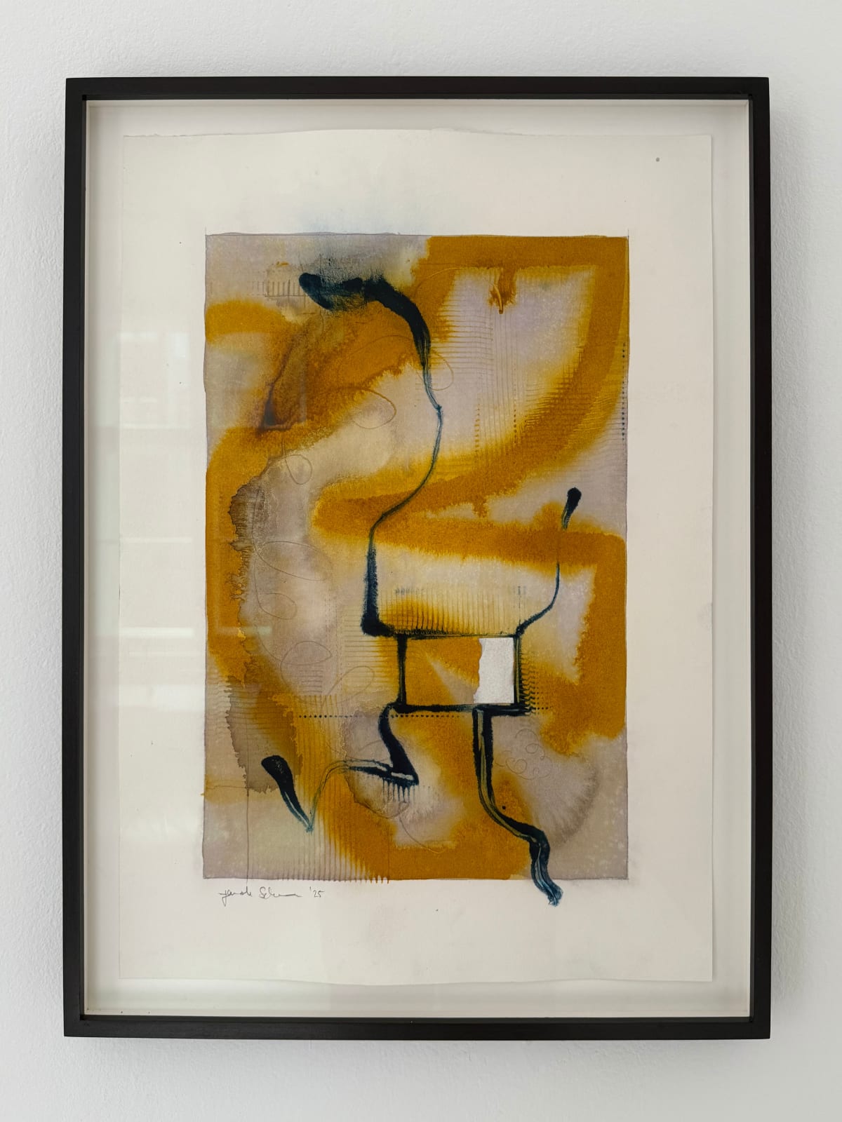 Jan-Ole Schiemann, o.T. (Verschränkungen), 2025