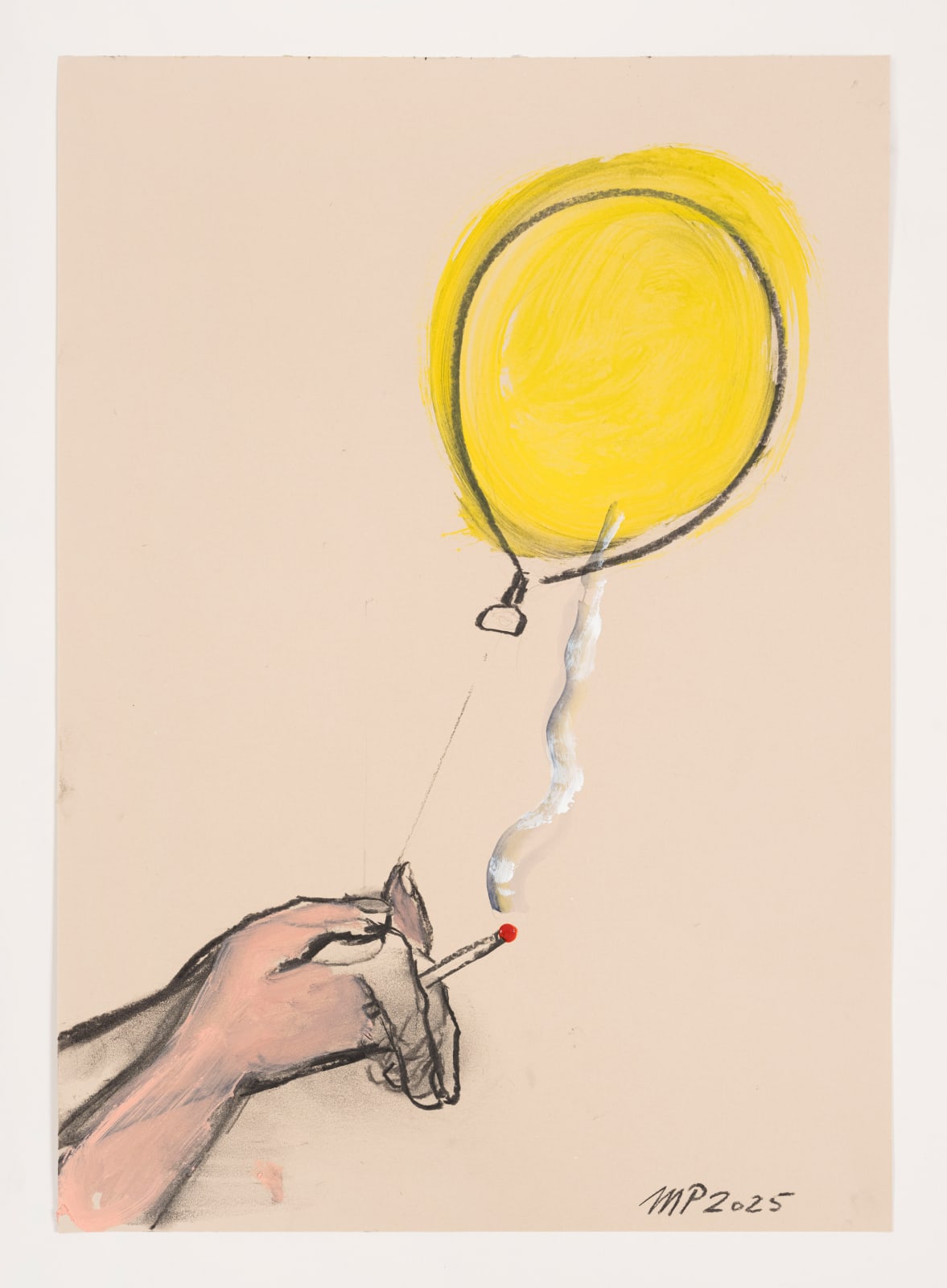 Magnus Plessen, Balloons (Fig. 1), 2025