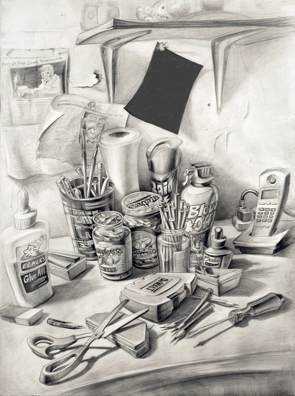 Karl Haendel, Still Life From Life #5, 2011