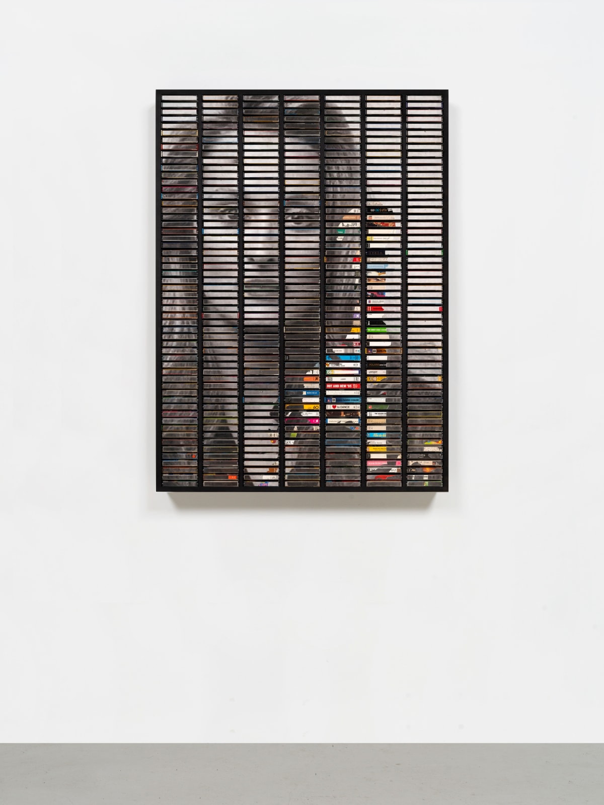 Gregor Hildebrandt, The face (Meryl Streep), 2025