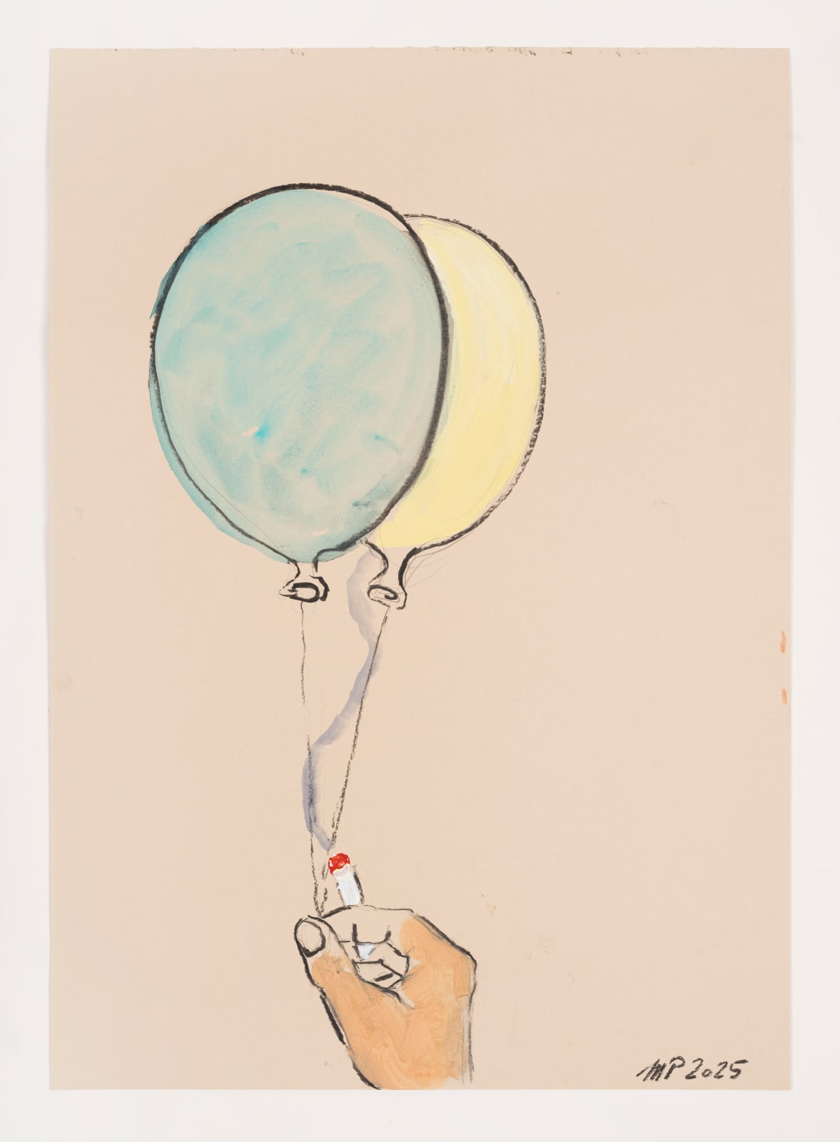 Magnus Plessen, Balloons (Fig. 2), 2025
