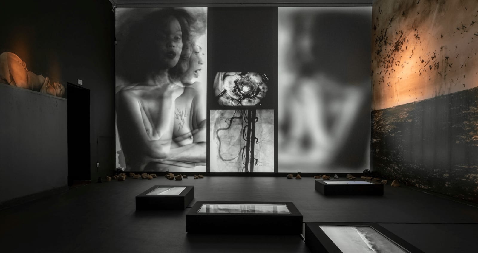 Phoebe Boswell, Exhibition view HERE, Gotenborg Kunsthol, Gothenburg, SW, 2021