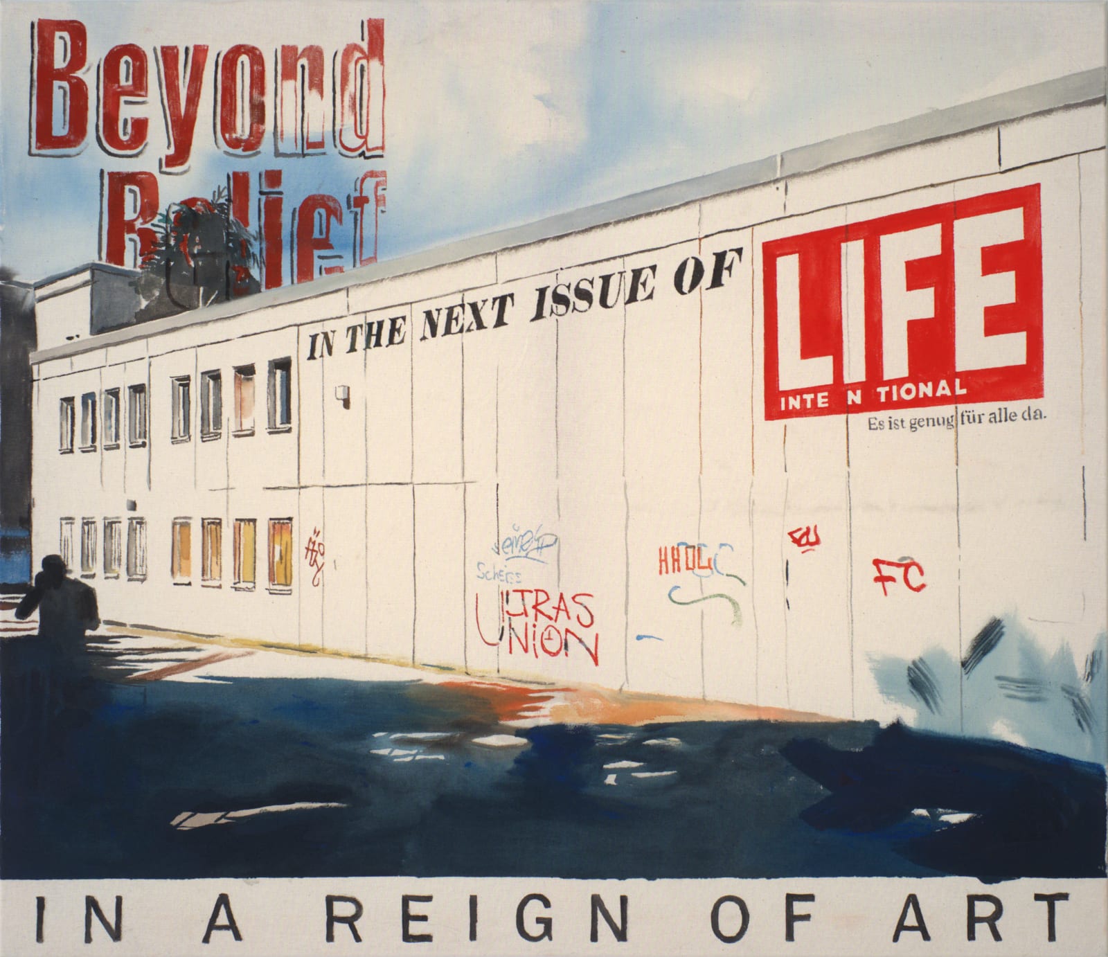 Beyond Belief 95x110cm gouache on cotton 2015 (a)