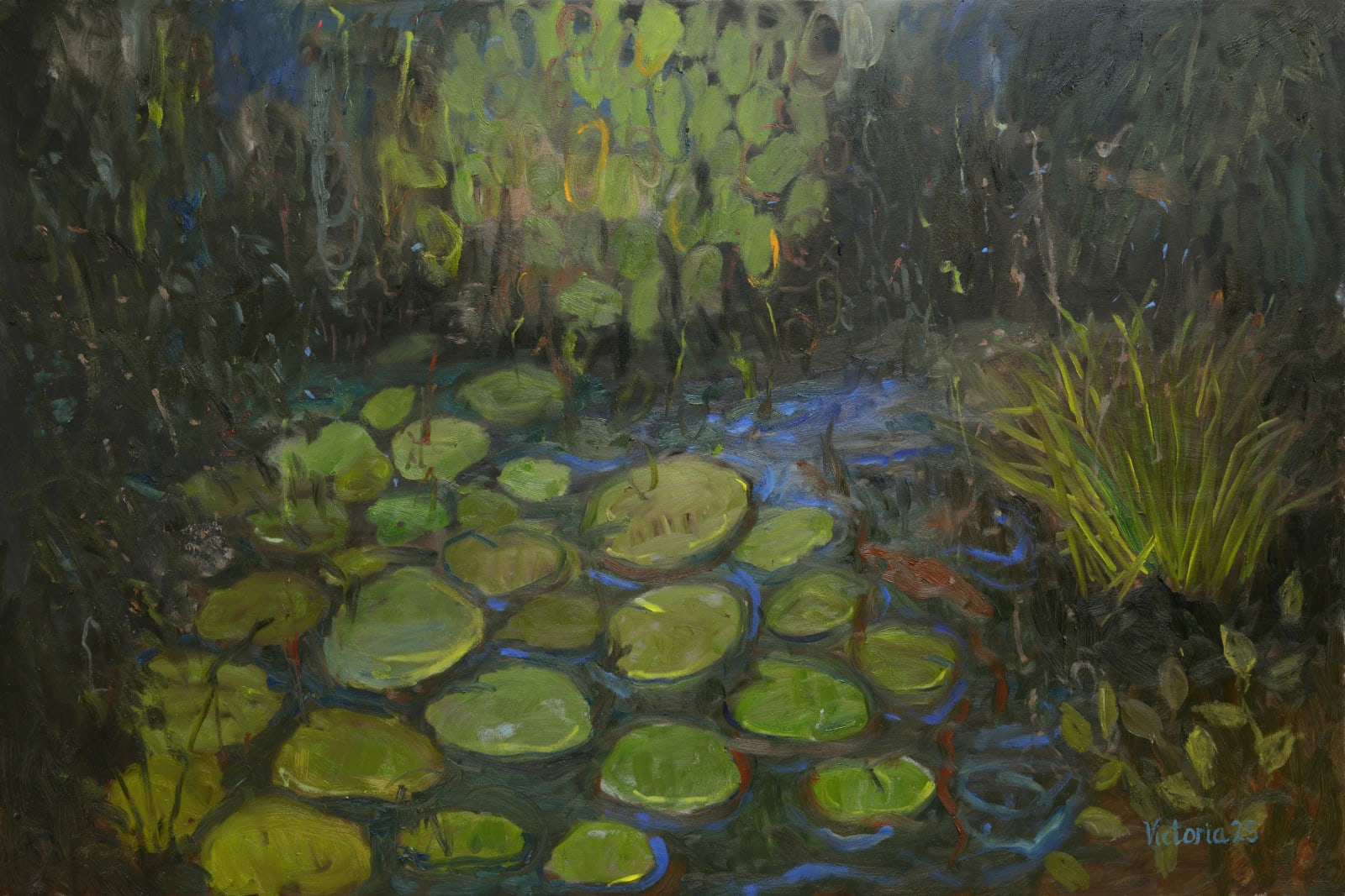 Victoria Montinola, The Pond, 2025