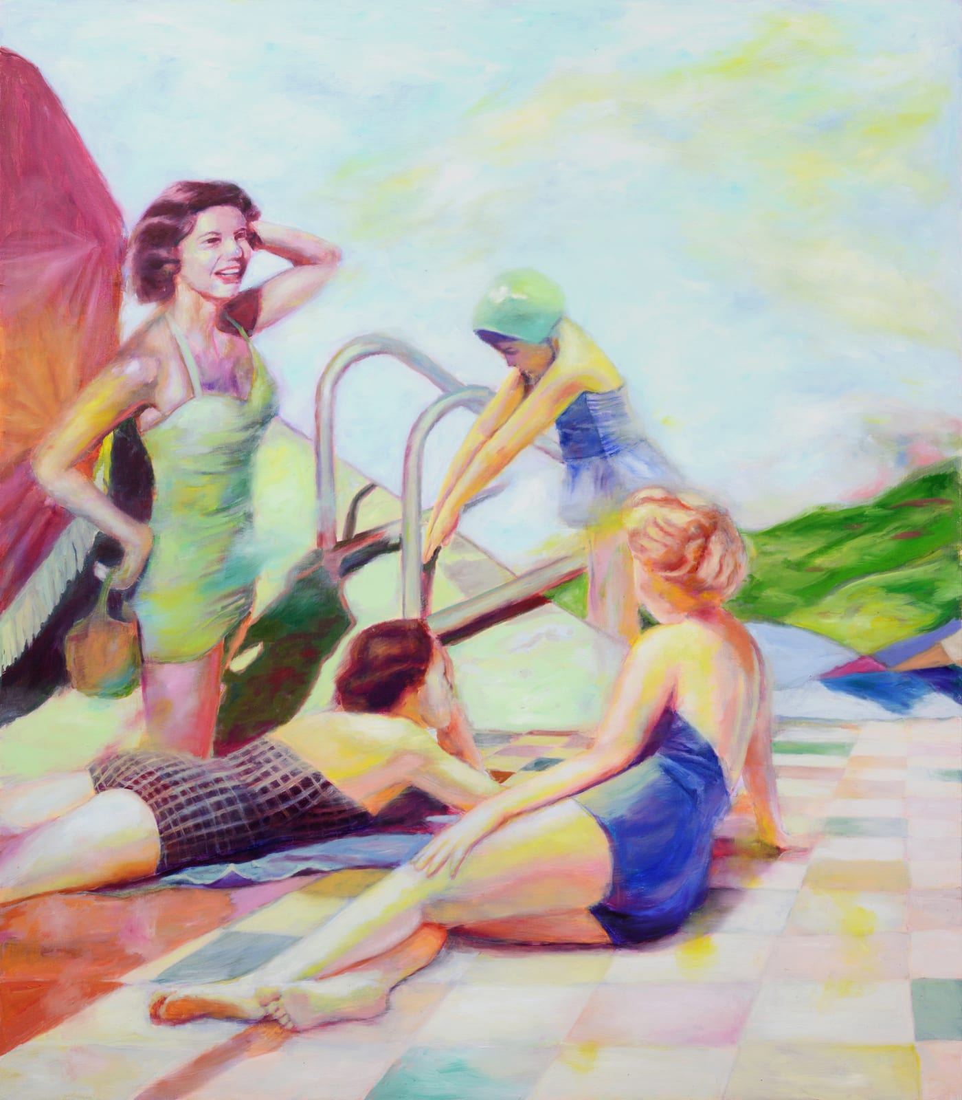 Victoria Fabella, Sunbathers, 2025