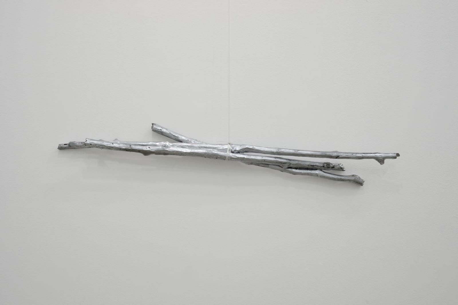 Jon Cuyson, Untitled TDS (Silver Sticks), 2025