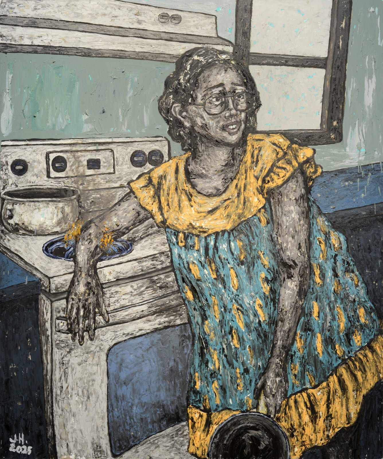 Johanna Helmuth, Where The Walls Lean In, 2025